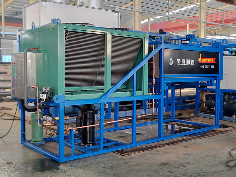 Máquinas compactas industriales para fabricar bloques de hielo | Para empresas emergentes y de prueba
