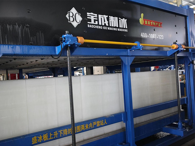 Modelo más vendido: Máquina para fabricar hielo en bloques con capacidad de 10 toneladas de producción diaria: ¡vea la prueba!