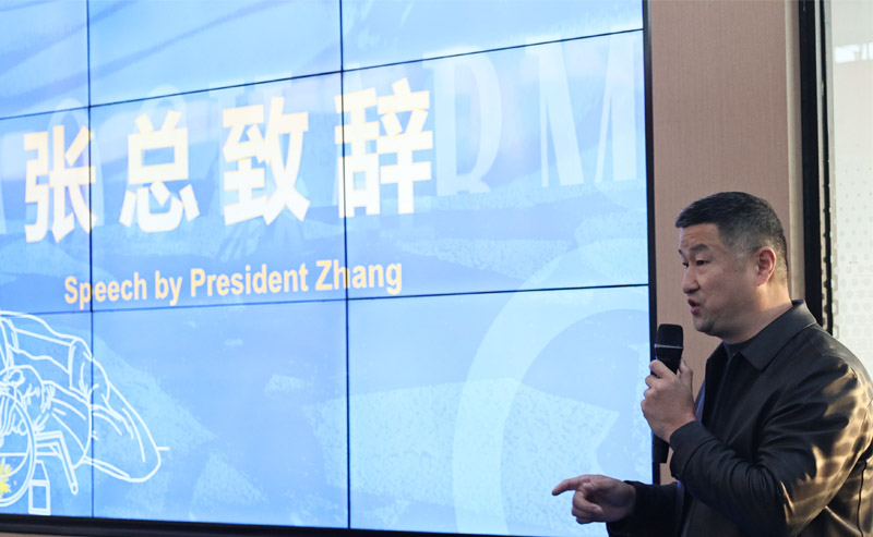 Opening Speech by the General Manager of BAOCHARM Ice Machine