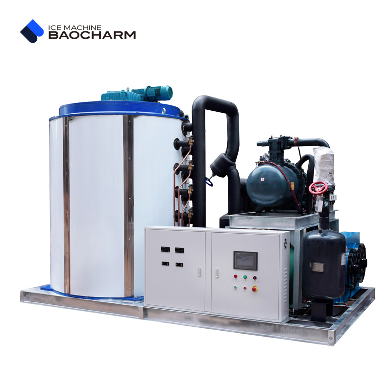 Máquina de hielo en escamas