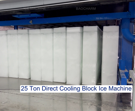Planta de fabricación de bloques de hielo con gran capacidad de producción
